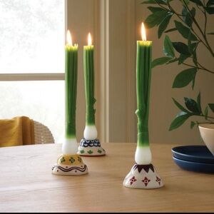 3pk Onion Taper Candle Set -
Threshold